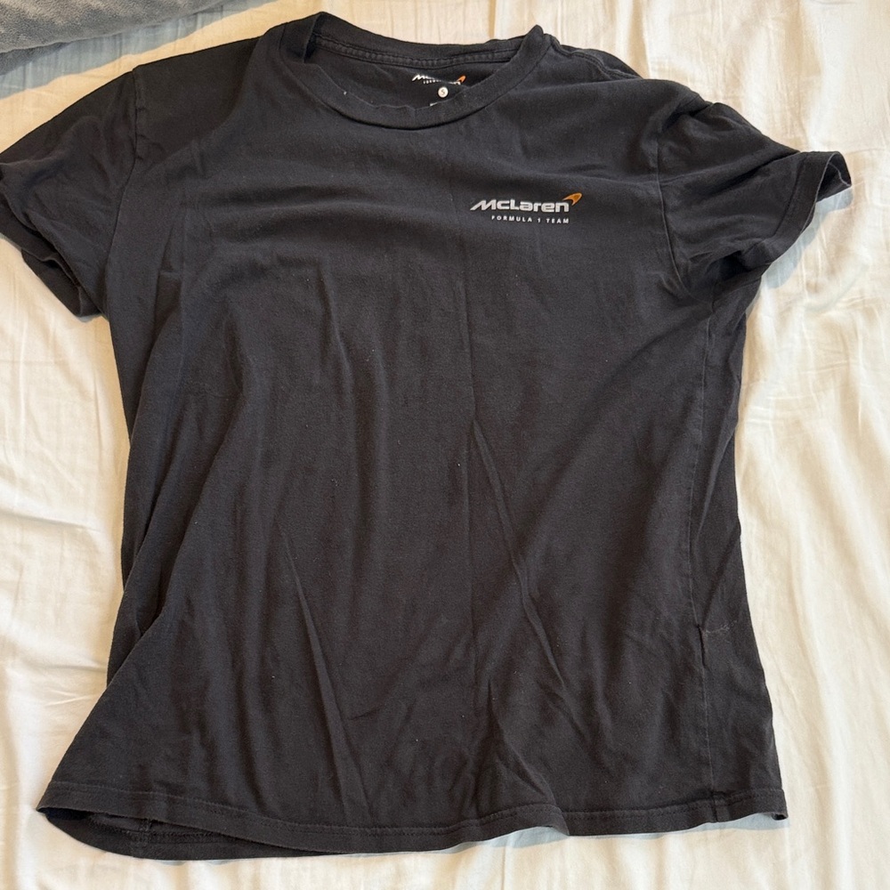 McLaren Black Short Sleeve Women's Tee